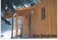 Eingang der Berghütte