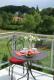 Blick vom Balkon