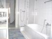 Badezimmer, Wanne, Dusche, WC, Waschmaschine